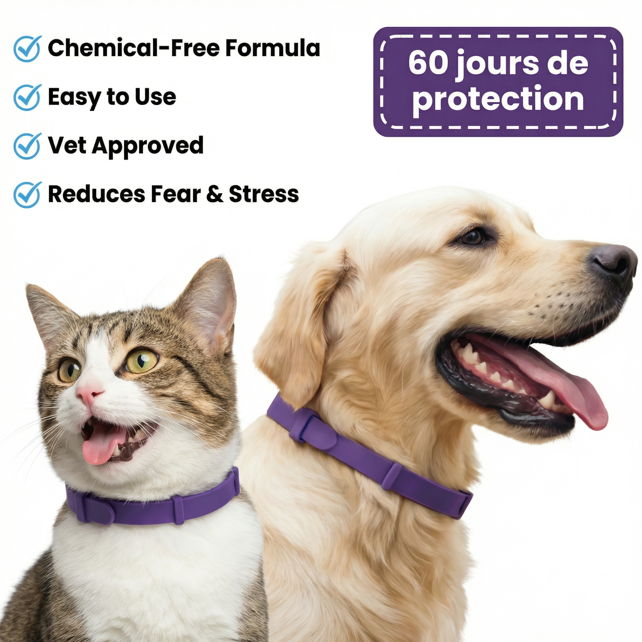 CalmPaws calming collar for cat and dogs